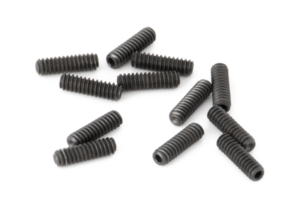 Fender American Deluxe/Series Tele Height Adjustment Screws (12), 4-40 X 3/8" Hex, Black