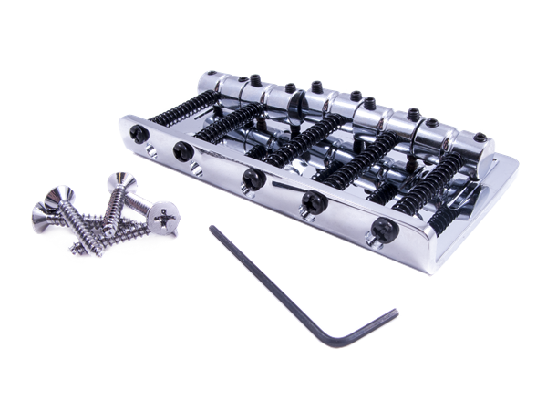 Fender Standard 5-String Bass Bridge Assembly ('06-Present), Chrome