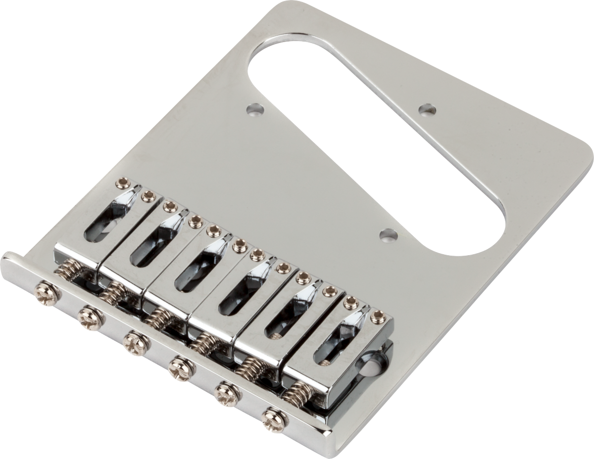 Fender Standard Series Tele Bridge Assembly, Chrome