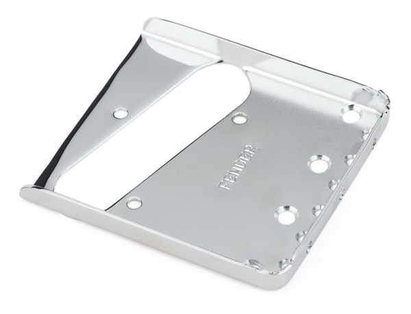 Fender American Vintage Tele Thinline Bridge Plate, Nickel