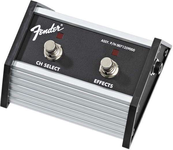 Fender 2-Button Footswitch - Channel Select/Effects On/Off