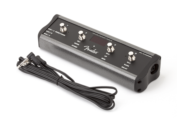 Fender 4-Button Footswitch - Preset, Quick Access, Effects, Tap Tempo