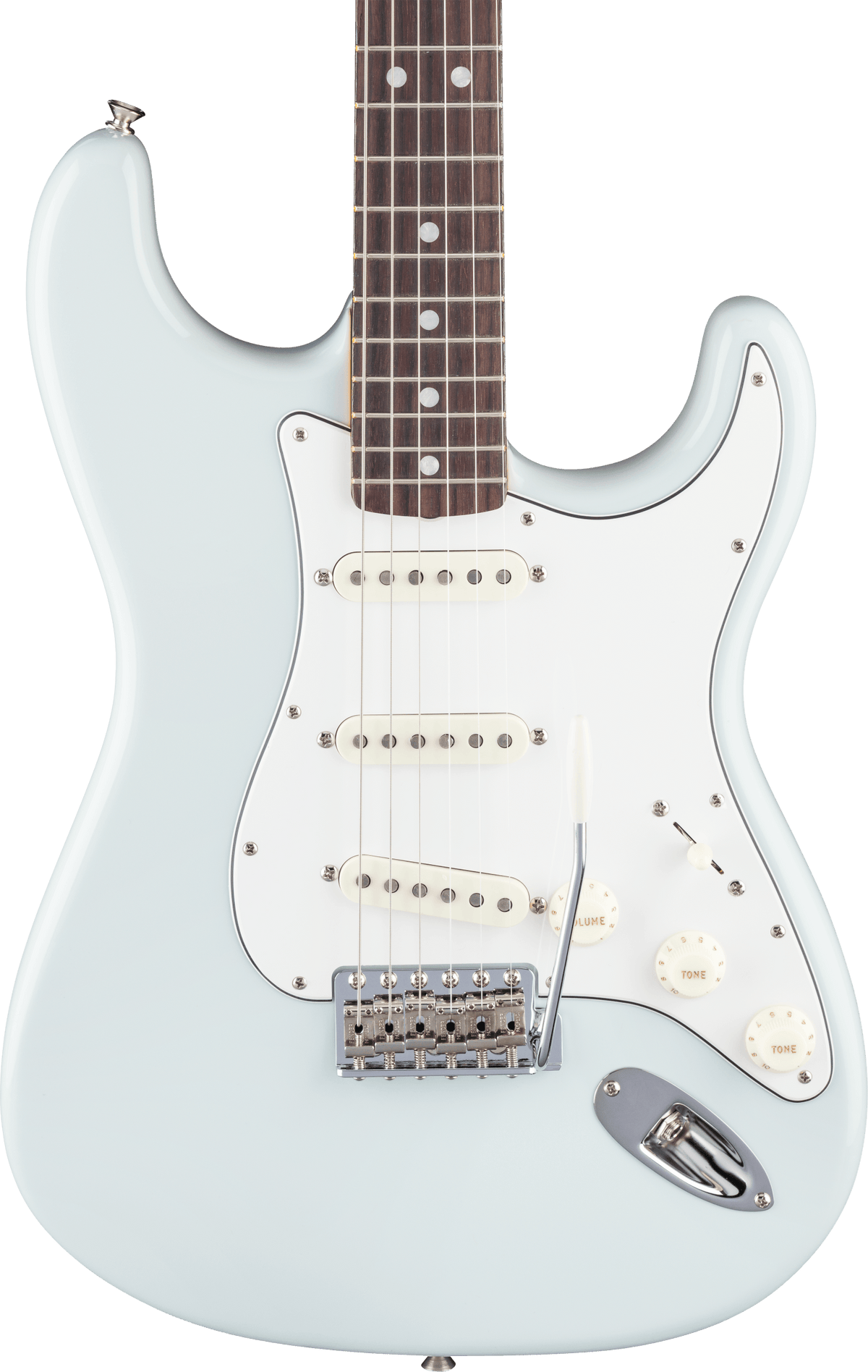 Fender American Vintage II 1965 Stratocaster, Round-Lam Rosewood Fingerboard, Sonic Blue