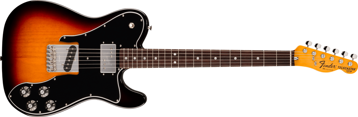 Fender American Vintage II 1977 Telecaster Custom, Rosewood Fingerboard, 3-Color Sunburst