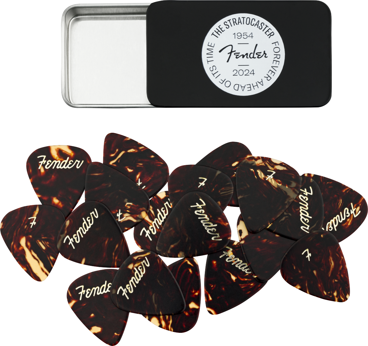 Fender 70th Anniversary Pick Tin (12 Picks)
