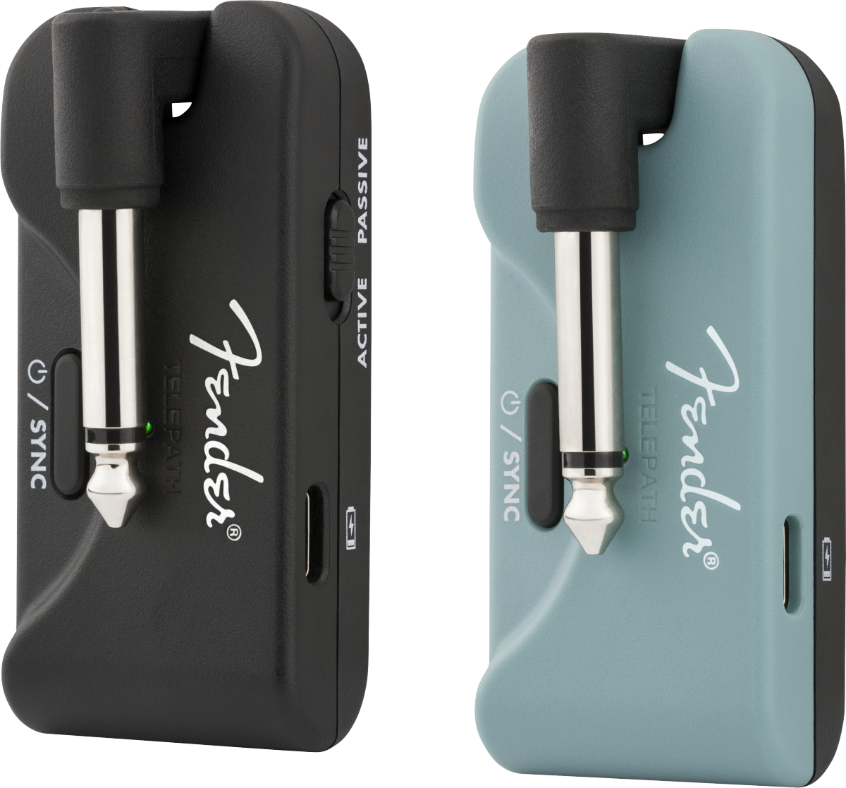 Fender Telepath Wireless System, Mystic Ice Blue and Black