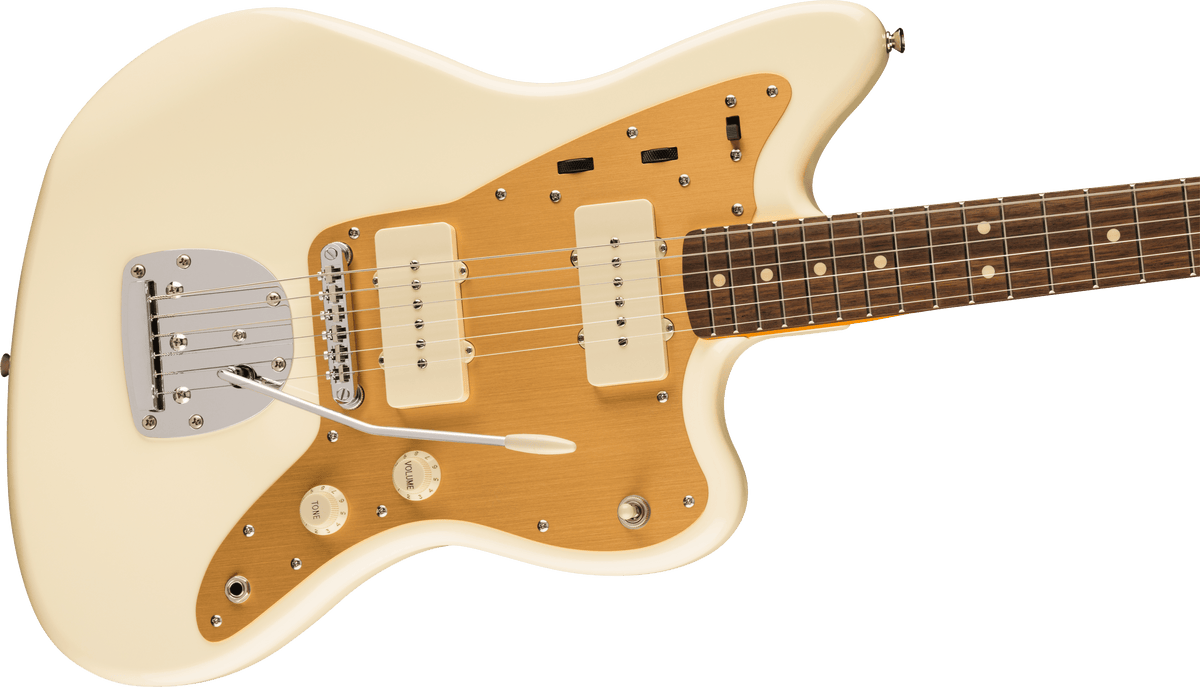 Fender Squier J Mascis Jazzmaster, Laurel Fingerboard, Vintage White