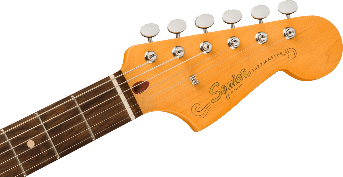 Fender Squier J Mascis Jazzmaster, Laurel Fingerboard, Vintage White