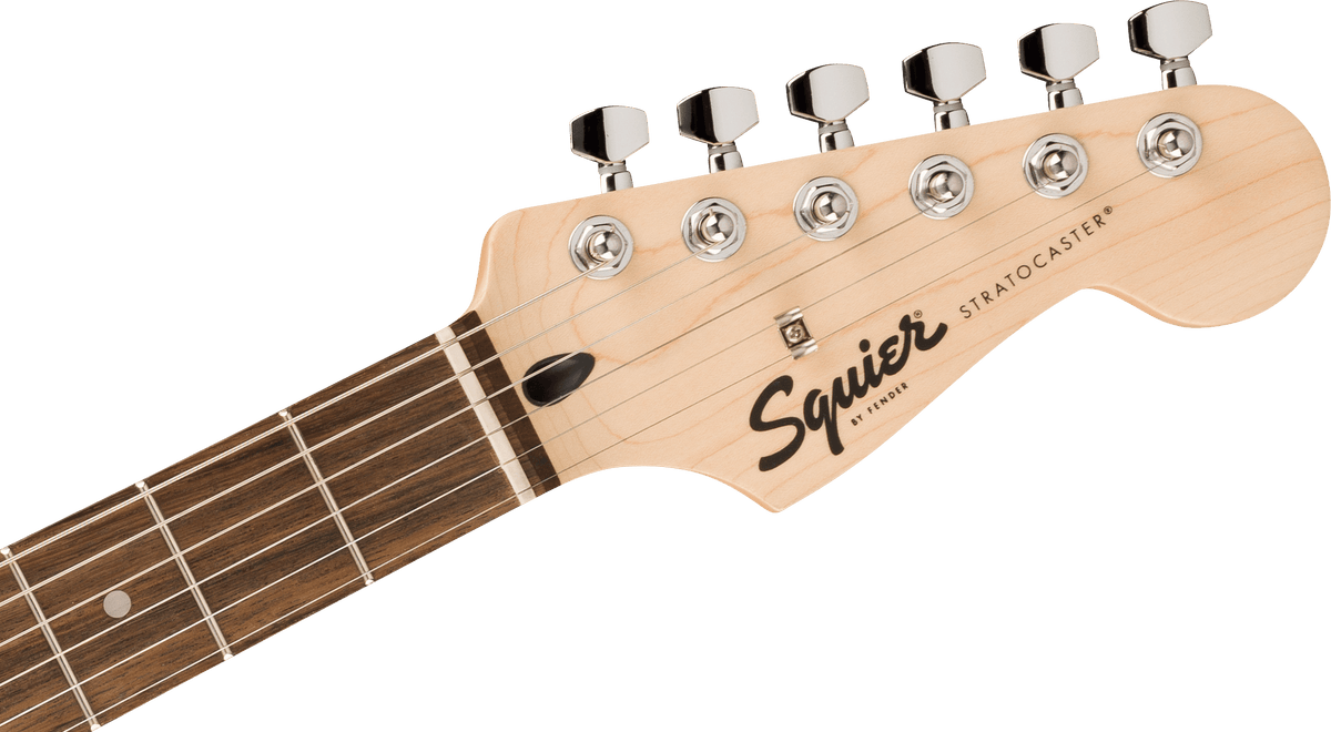 Squier Sonic Stratocaster, Laurel Fingerboard, White Pickguard, Sienna Sunburst