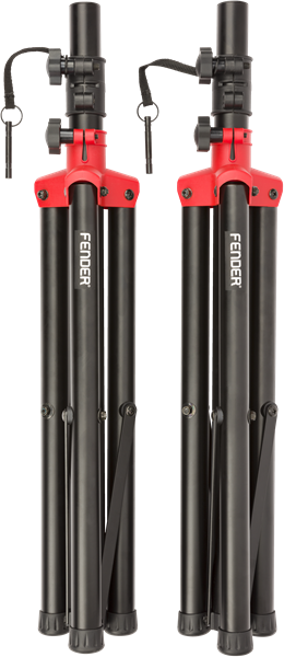Fender Compact Speaker Stands W/ Bag, Black