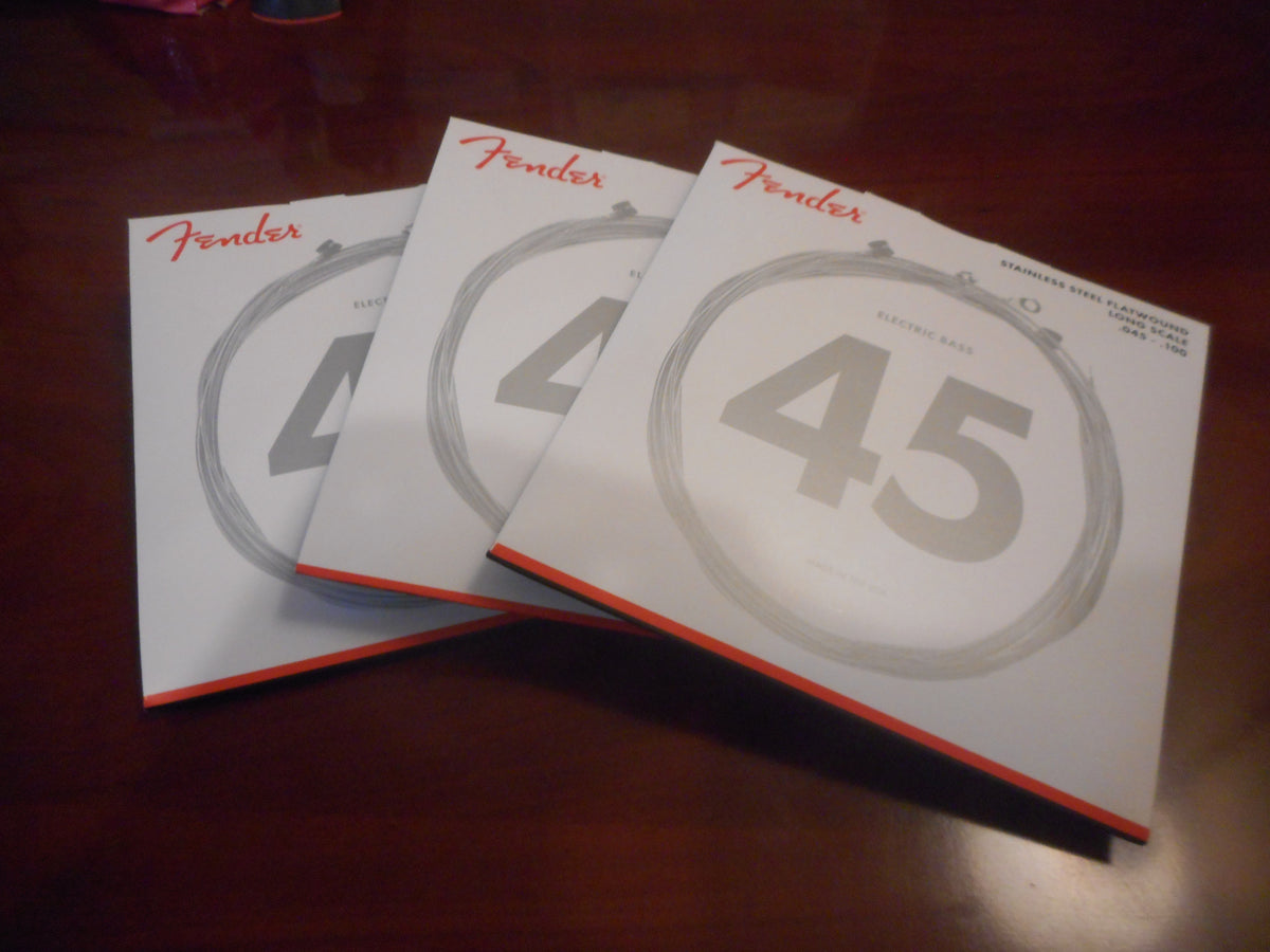 Fender Subsonic Stainless 9050's Ball End Bass Strings, Stainless Steel