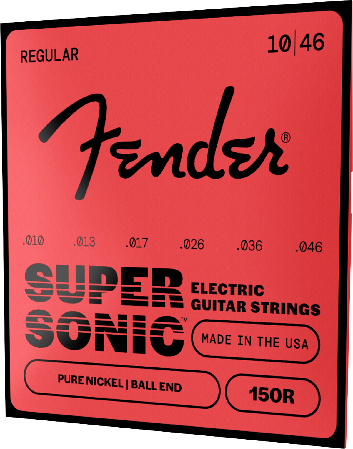 Fender Original 150's Ball End Guitar Strings, Pure Nickel