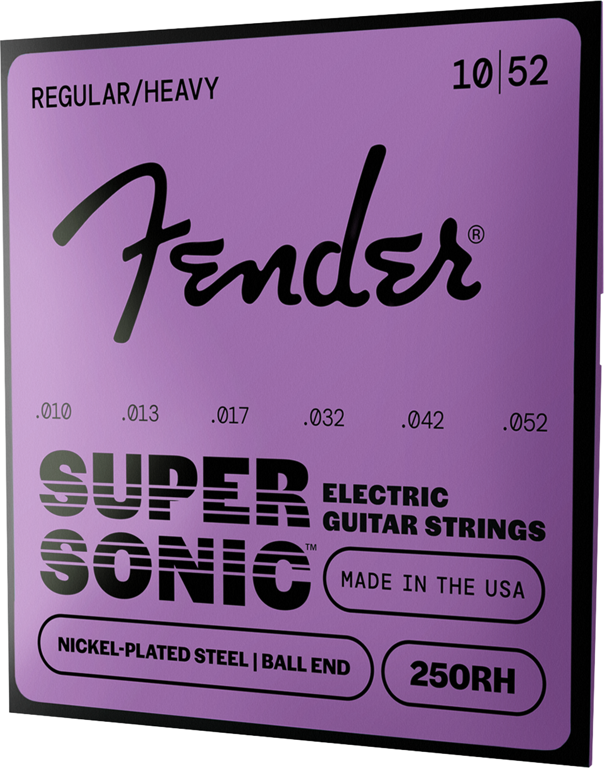 Fender Super 250's 250RH Ball End Strings, NPS, 10-52
