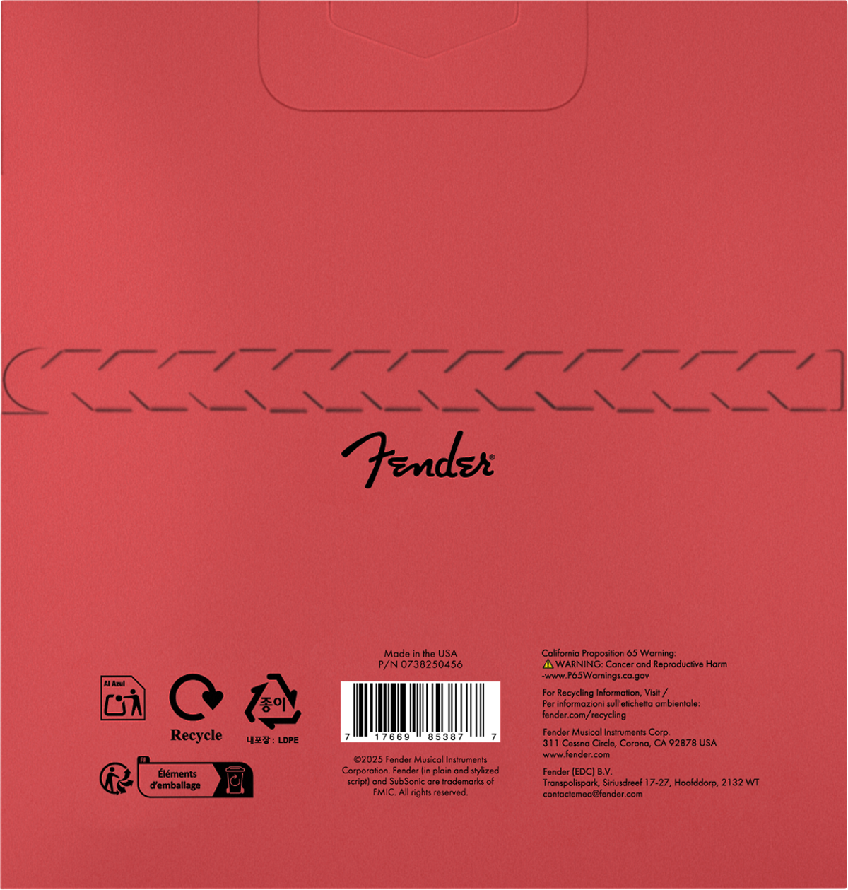 Fender Super 8250's 8250-5M Long Scale Ball End 5-String Bass Strings, NPS, 45-130