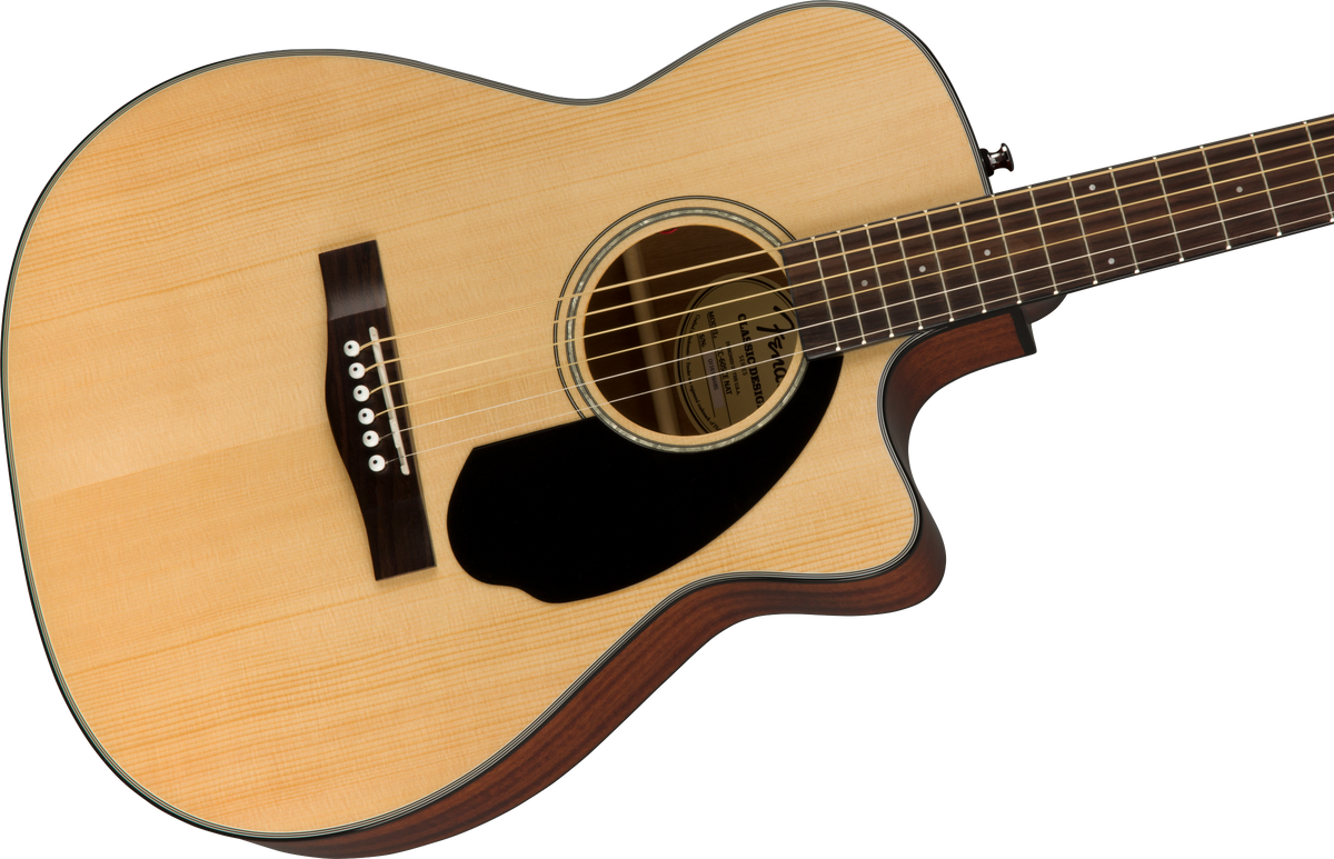 Fender CC-60SCE Concert Acoustic Guitar Walnut Fingerboard