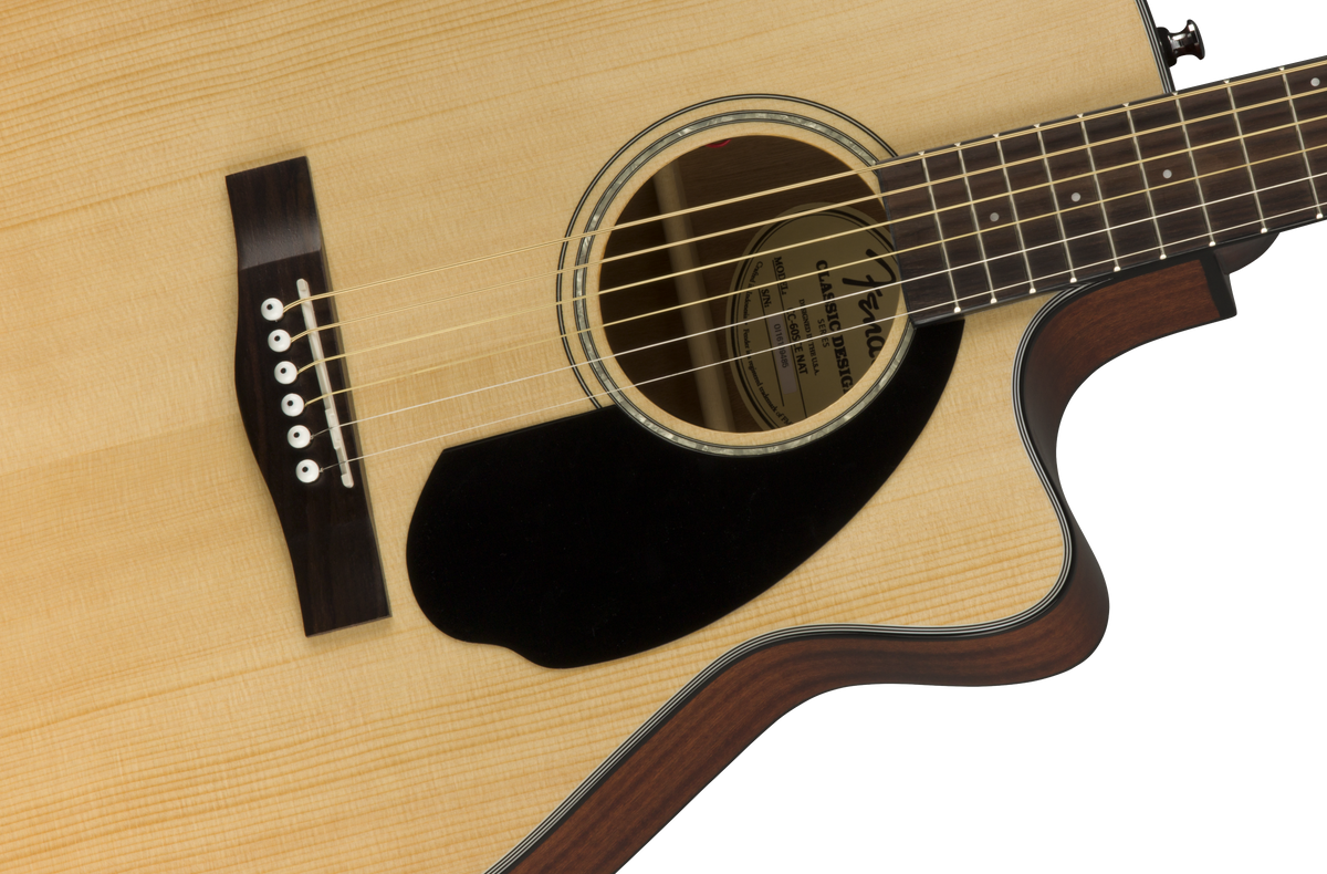 Fender CC-60SCE Concert Acoustic Guitar Walnut Fingerboard