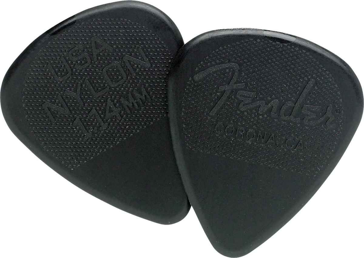 Fender 351 Picks (12), Nylon, 1.14 mm