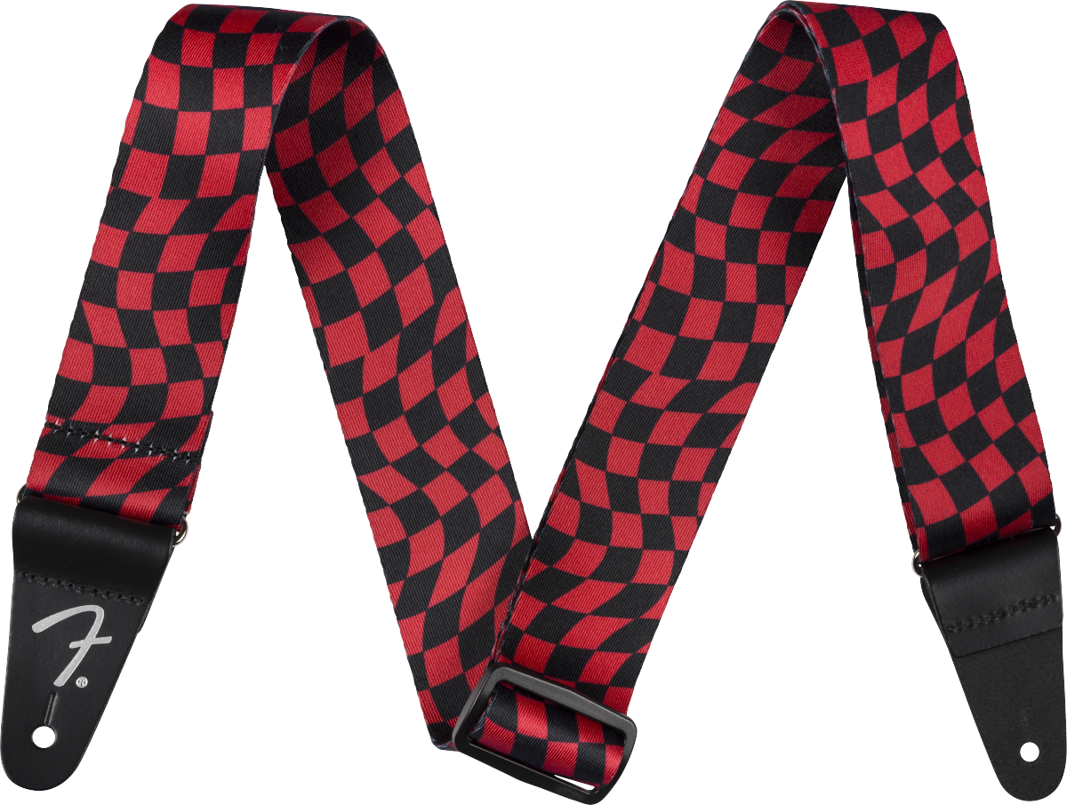 Fender Wavy Checkerboard Polyester Strap