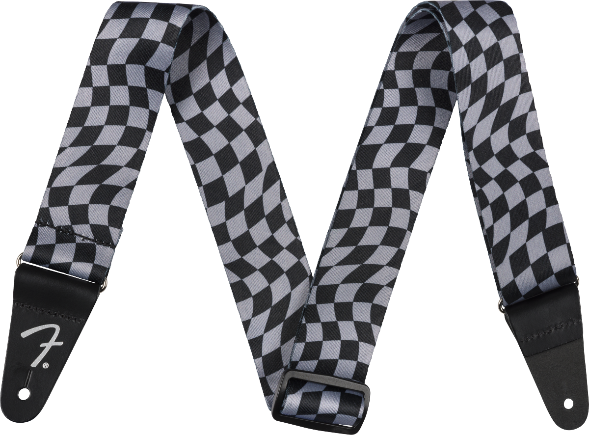Fender Wavy Checkerboard Polyester Strap