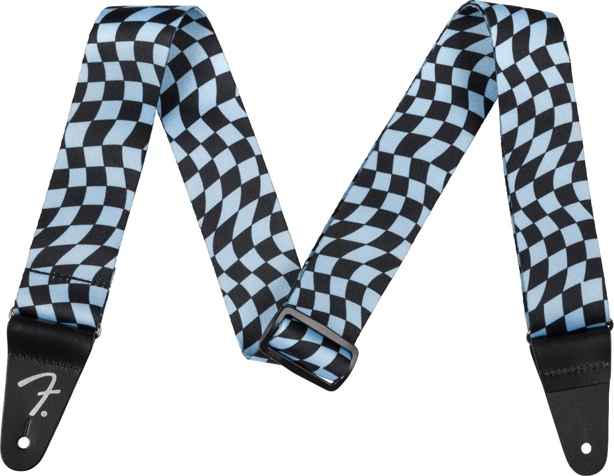Fender Wavy Checkerboard Polyester Strap