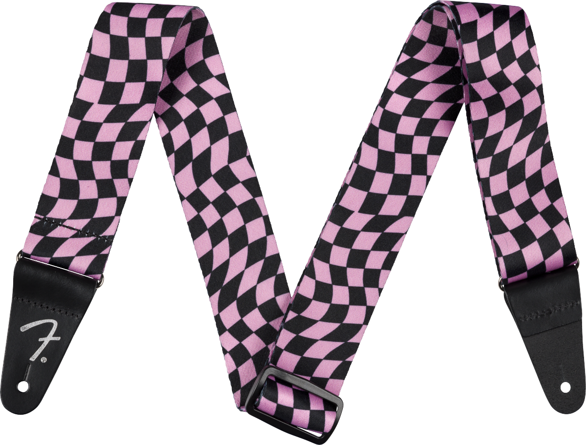 Fender Wavy Checkerboard Polyester Strap