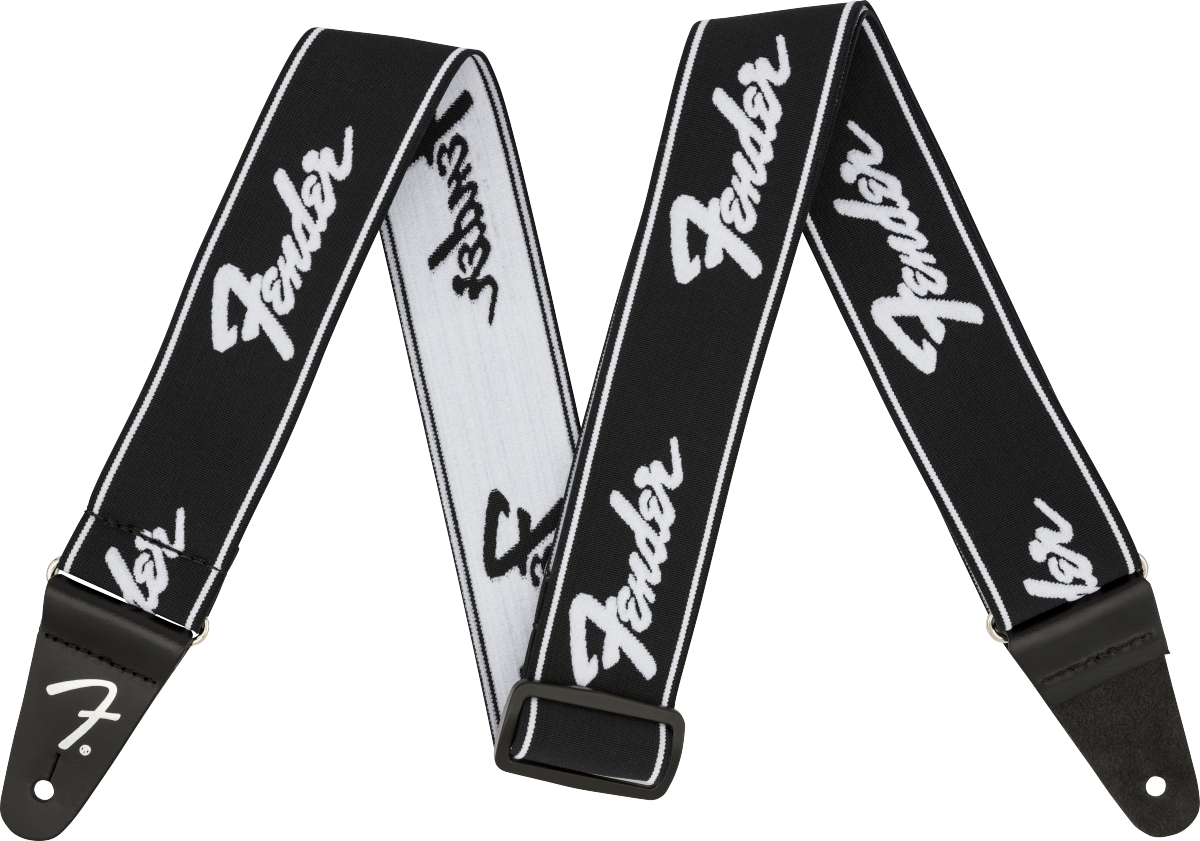 Fender WeighLess Running Logo Strap