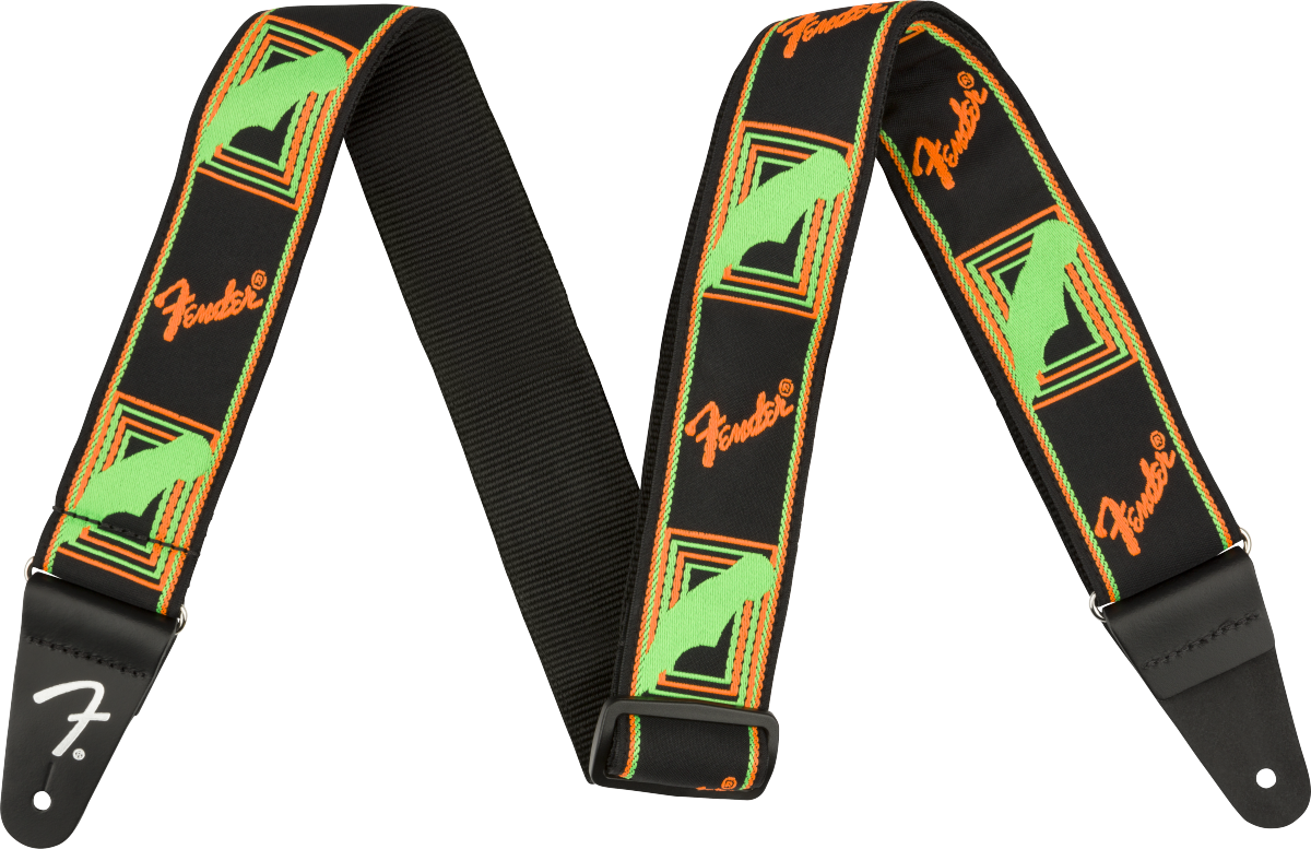 Fender Neon Monogrammed Strap