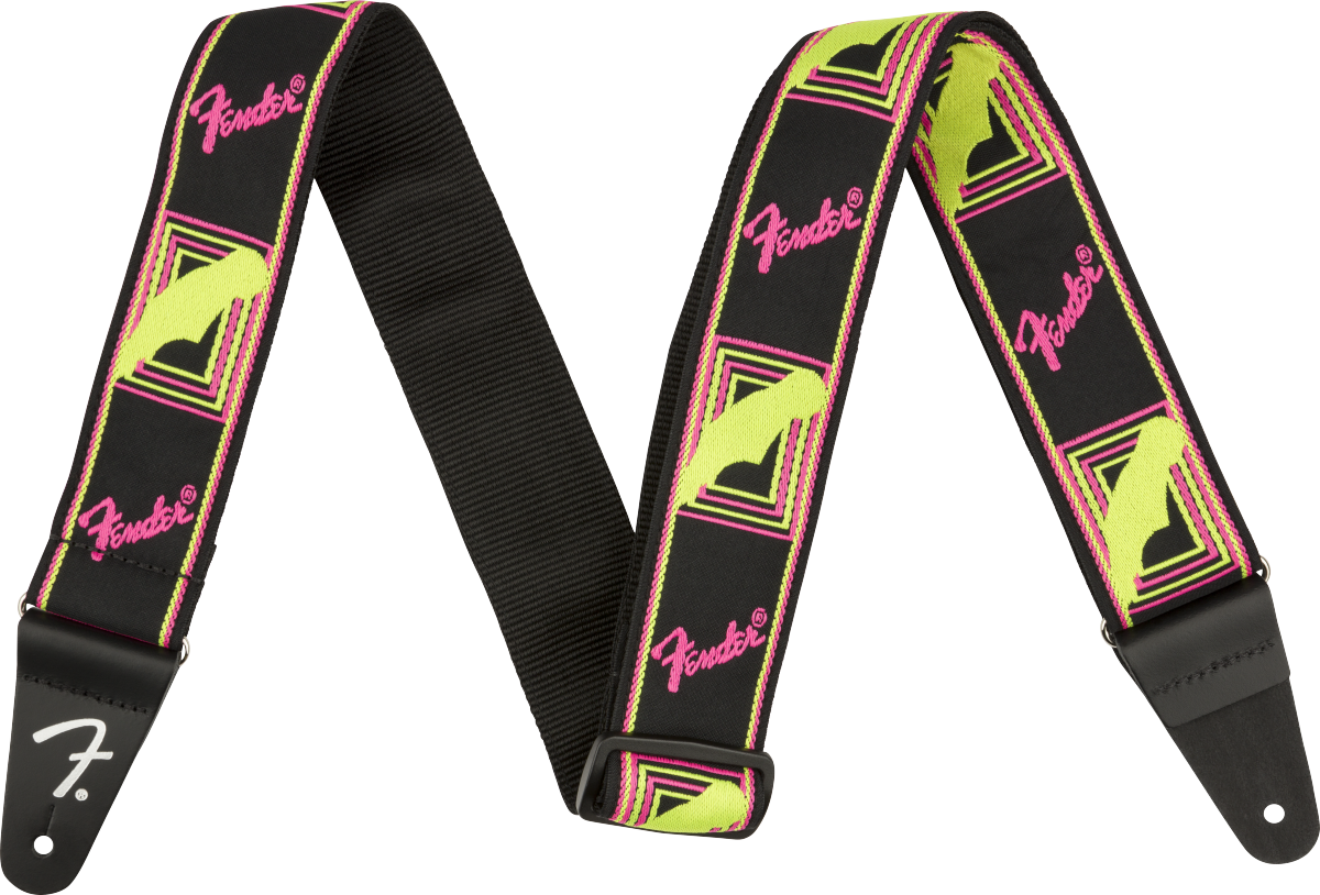 Fender Neon Monogrammed Strap