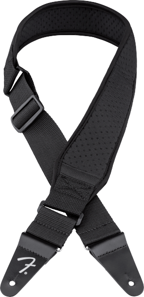 Fender Swell Neoprene Strap, Black, 2.5"