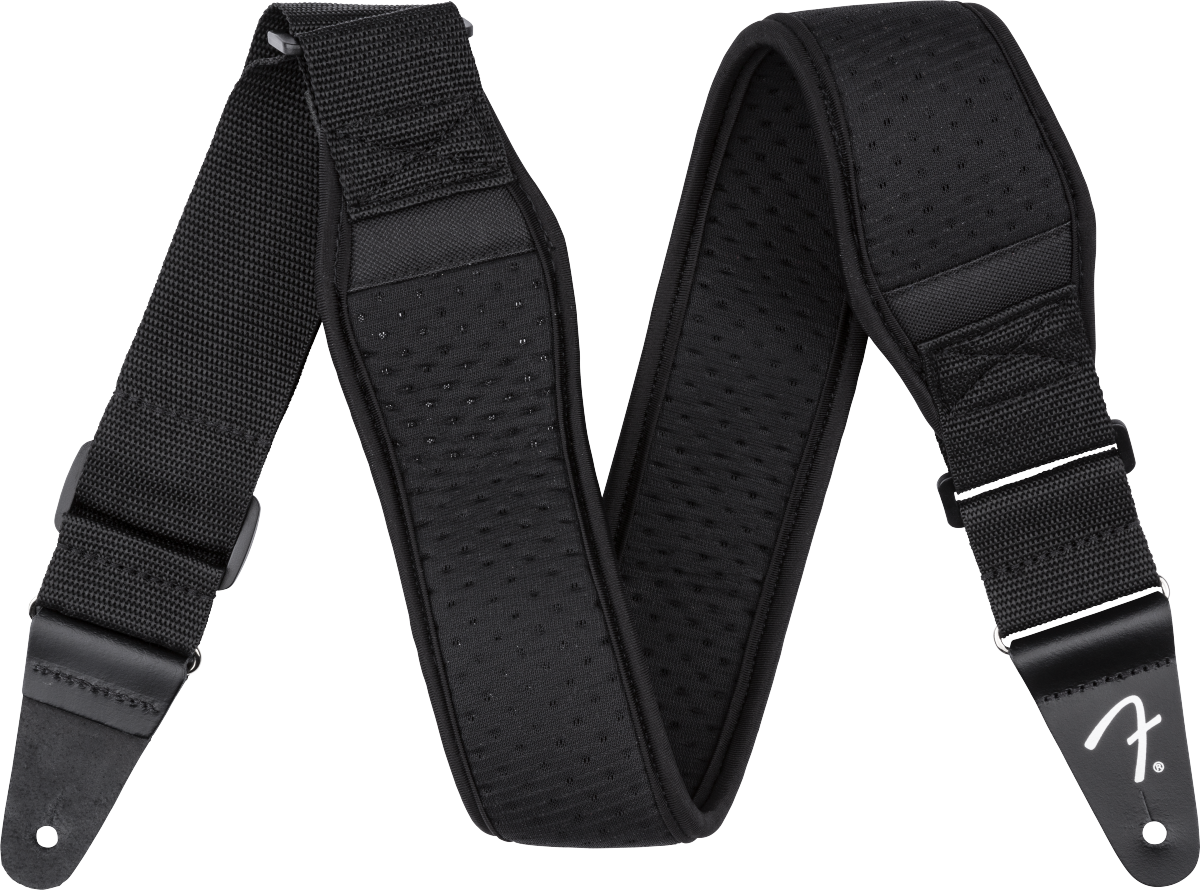 Fender Swell Neoprene Strap, Black, 2.5"