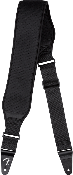 Fender Swell Neoprene Strap, Black, 3.5"