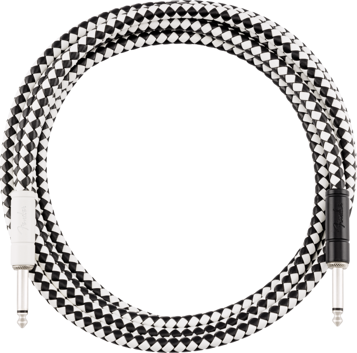 Fender Pro 10' Instrument Cable, Checkerboard