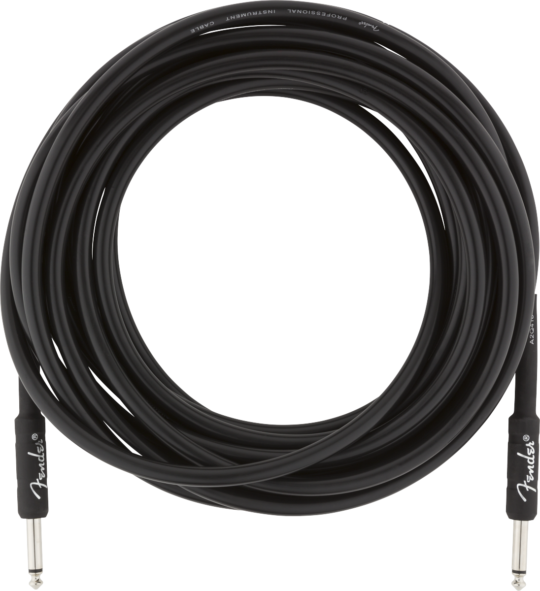 Fender Professional Series Instrument Cable, Straight/Straight, Black