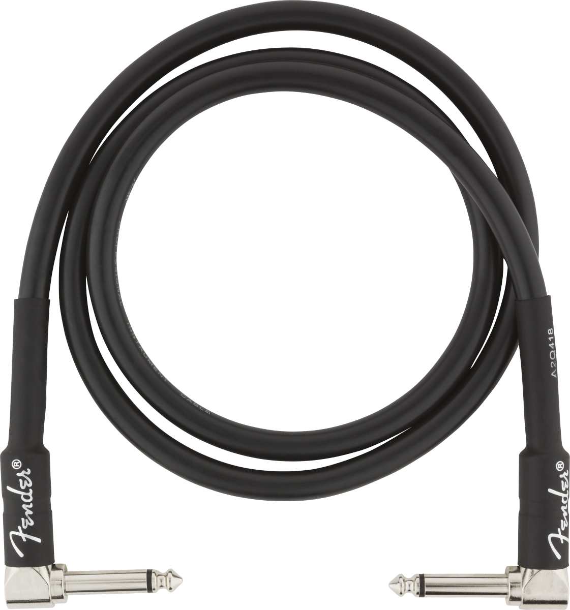 Fender Professional Series Instrument Cable, Angle/Angle, Black