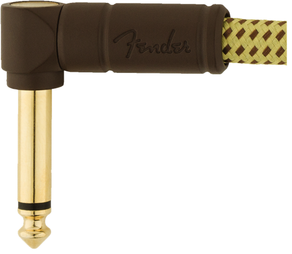 Fender Deluxe Series Patch Cables (20), A/A, 6", Tweed