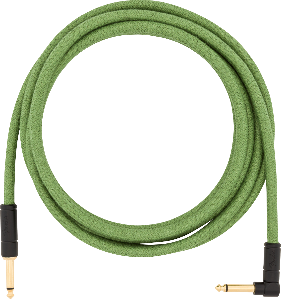 Fender Pure Hemp Festival Instrument Cable, Straight/Angle