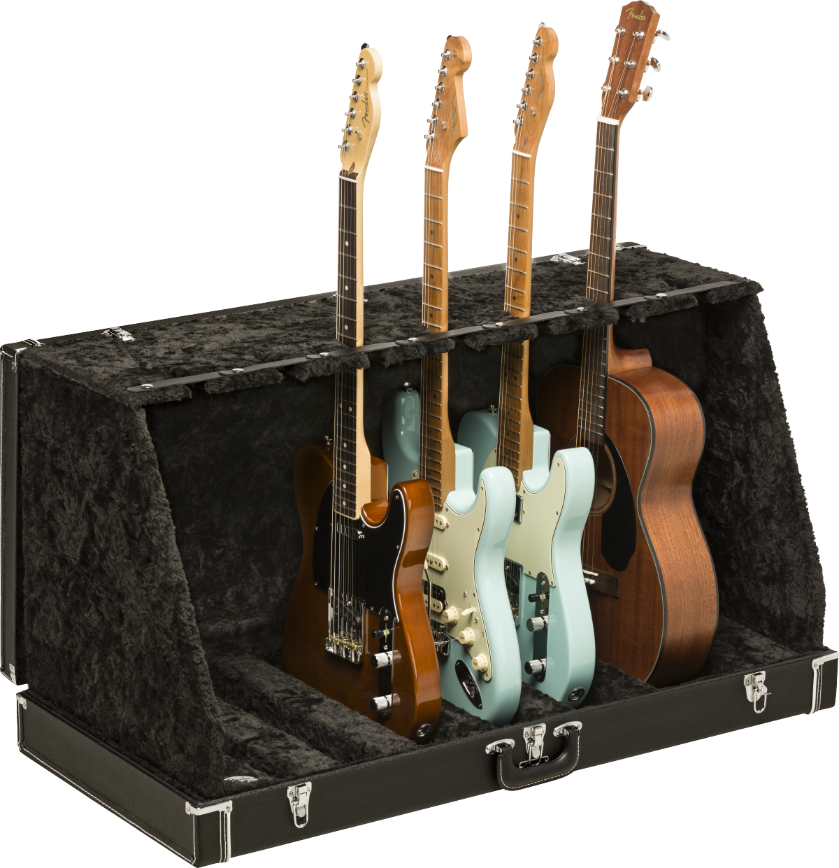 Fender Classic Series Case Stand, 7 Guitar, Black