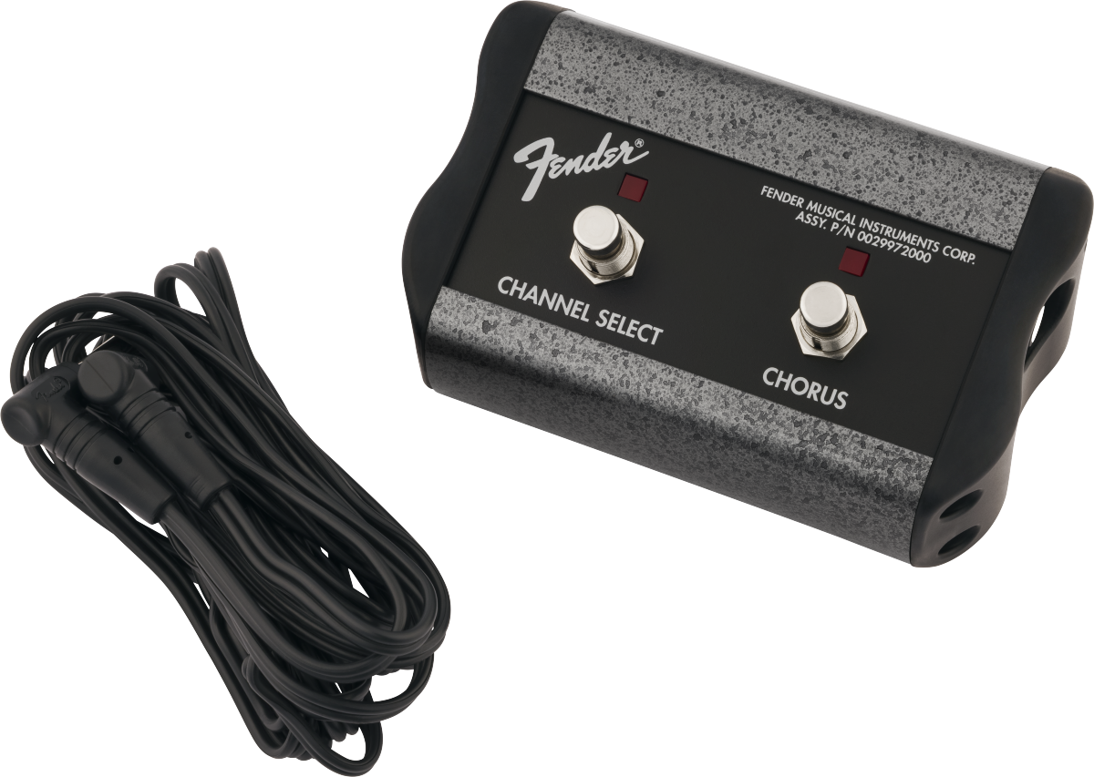 Fender 2-Button Footswitch - Channel/Chorus On/Off