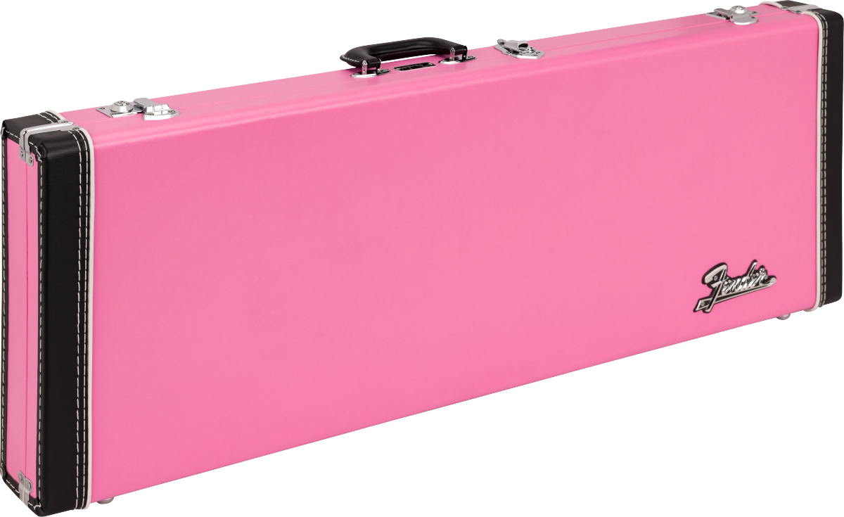 Fender Joe Strummer Strat/Tele Case, Pink Leopard