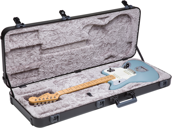 Fender Deluxe Molded Jaguar/Jazzmaster Case, Black