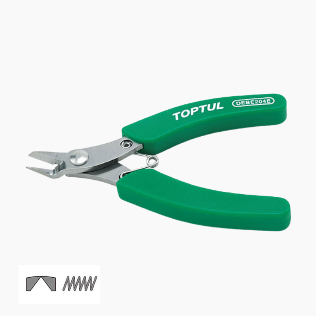 Toptul 4.5" Mini Side Cutter Pliers