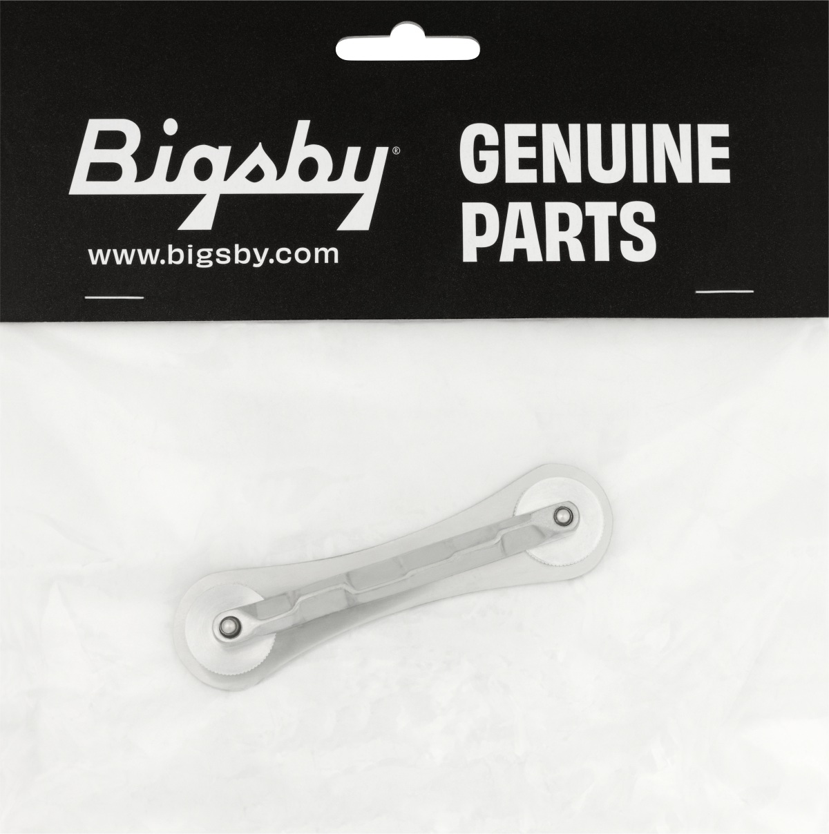 Bigsby Sorkin (Bowtie) Bridge Assembly, Polished Aluminum
