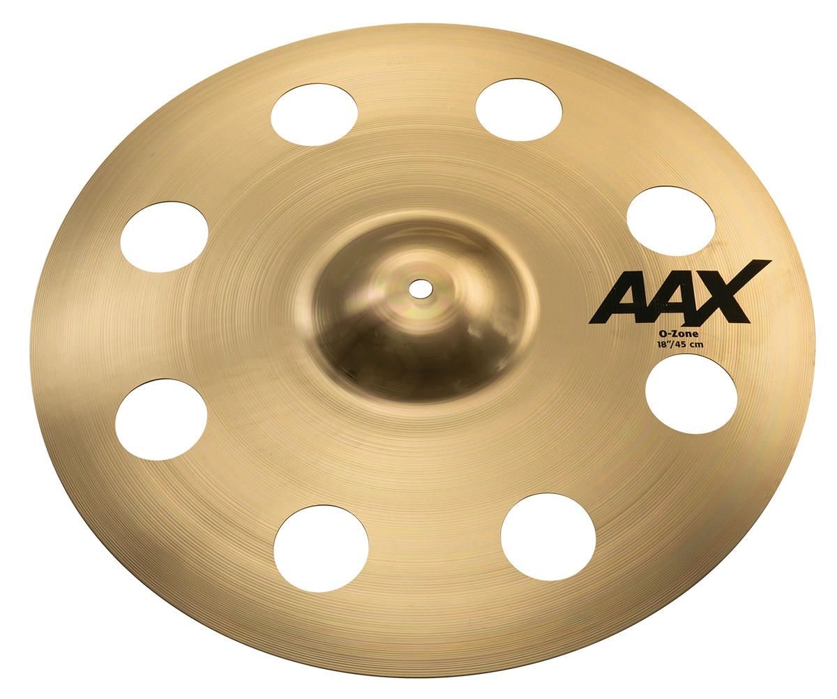 Sabian 18" AAX O-Zone Crash Cymbal - Brilliant Finish