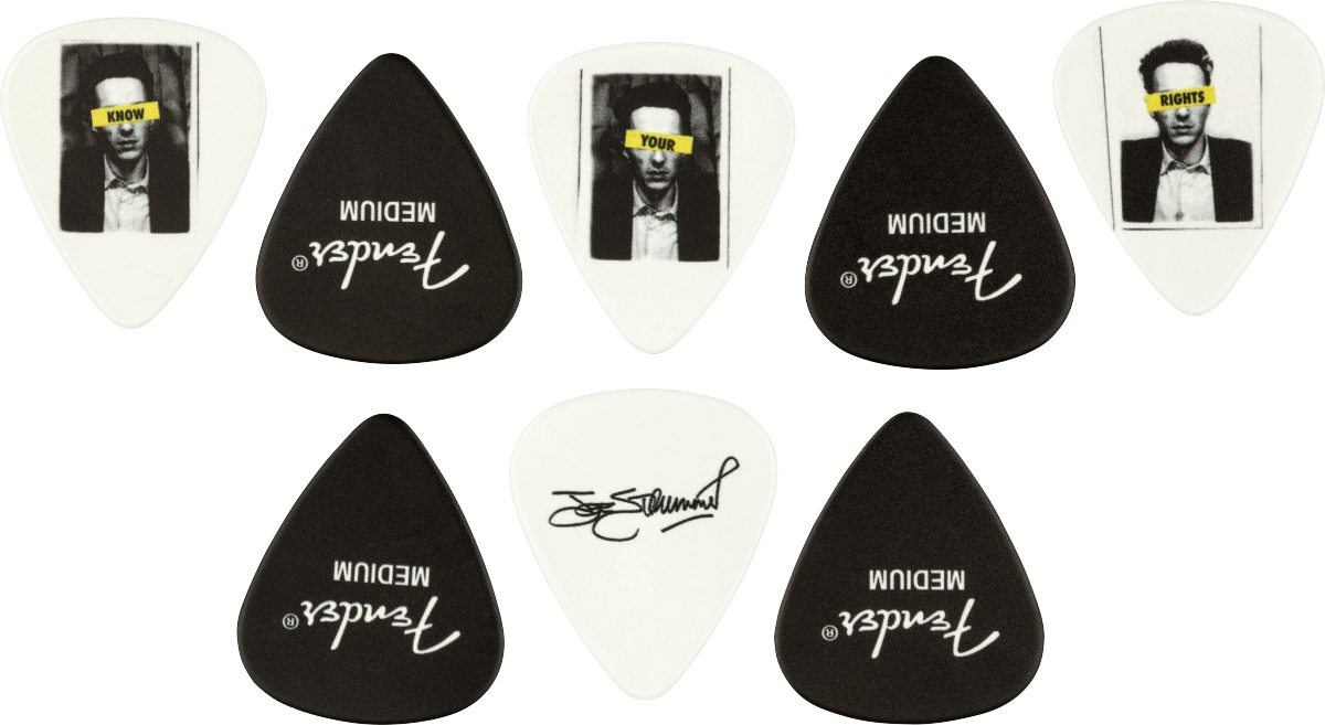 Fender Joe Strummer Pick Tin (8 Picks), Medium