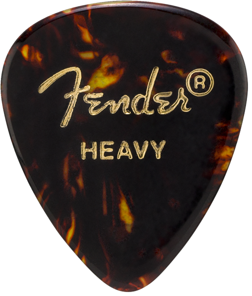 Fender 451 Classic Celluloid Picks (12), Shell