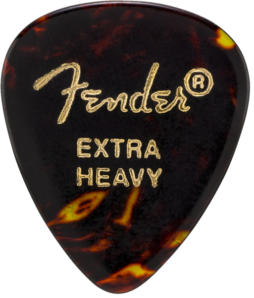 Fender 451 Classic Celluloid Picks (12), Shell