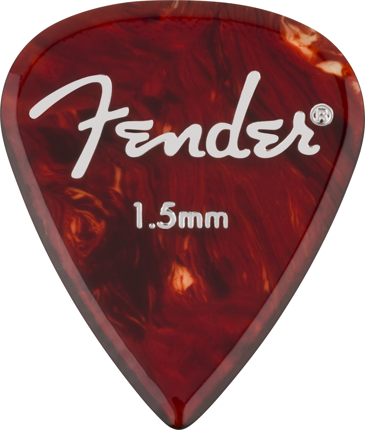 Fender Aero Acrylic Picks, 6-count, 1.5mm