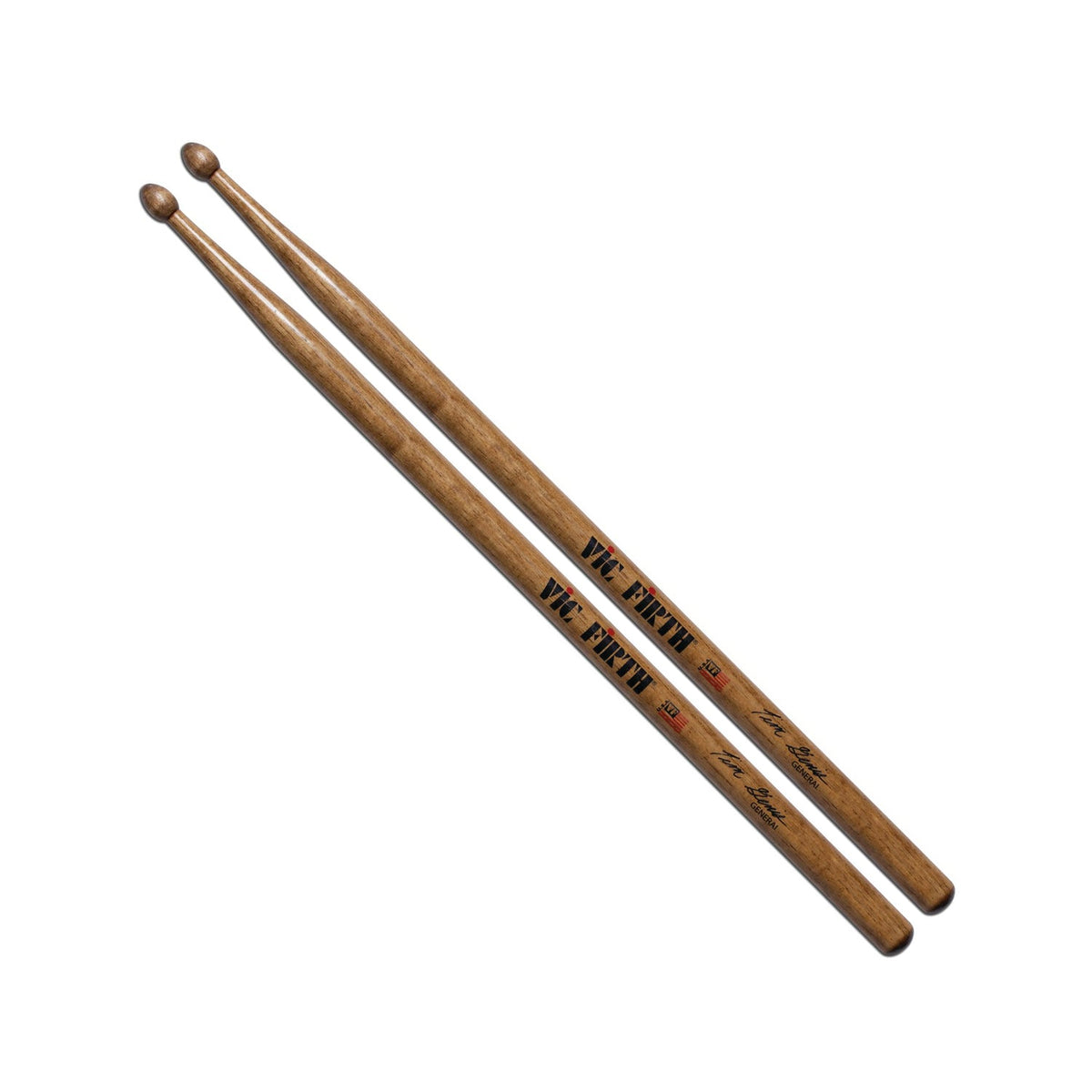 Vic Firth Symphonic Collection Tim Genis General Concert Snare Drumsticks w/ Oval Wood Tip - view 2