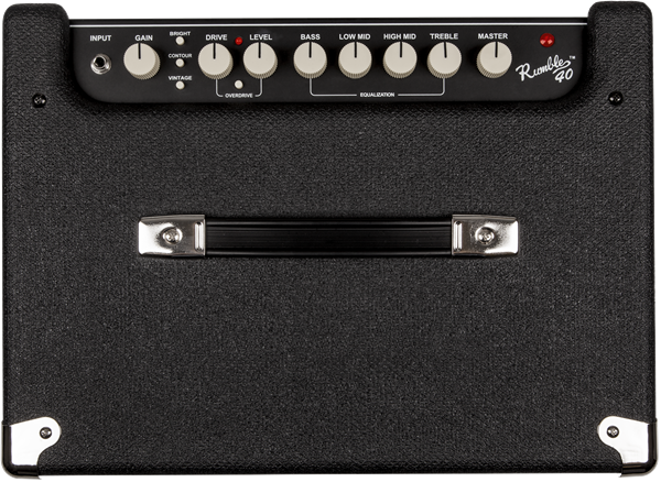 Fender Rumble 40 (V3), 120V, Black/Silver