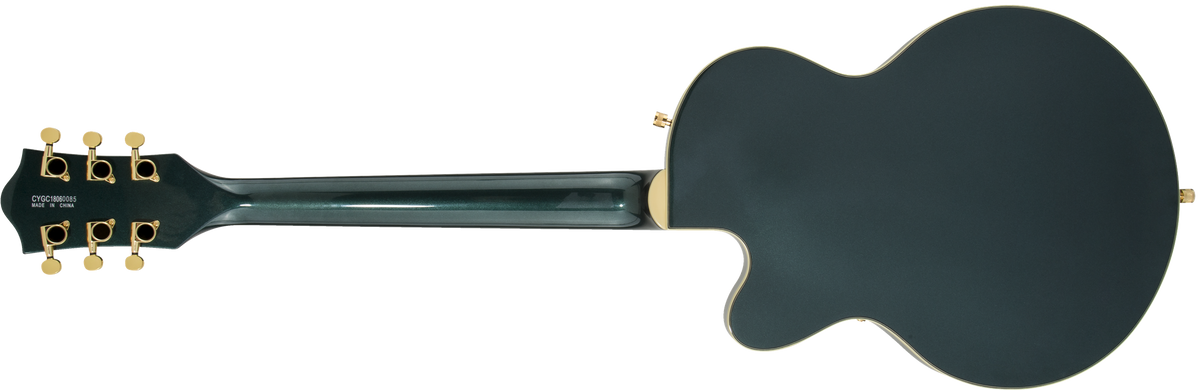 Gretsch G5655TG Electromatic Center Block Jr. Single-Cut w/ Bigsby and Gold Hardware, Laurel Fingerboard, Cadillac Green